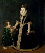 Girl with a dwarf